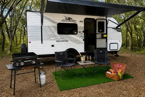 Bay Area Glamping Getaway – Delivered RV, Zero Setup Needed