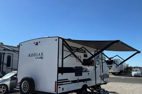 the Neville's Keystone Kodiak Club/175BH Travel Trailer