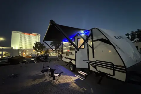 the Neville's Keystone Kodiak Club/175BH Travel Trailer