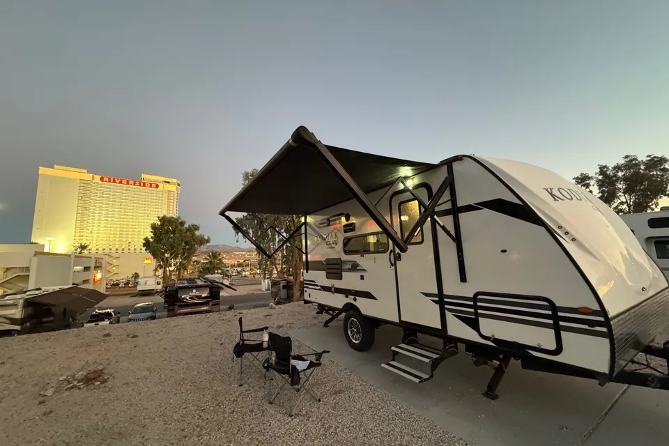 the Neville's Keystone Kodiak Club/175BH Travel Trailer