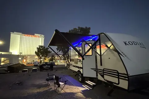 the Neville's Keystone Kodiak Club/175BH Travel Trailer
