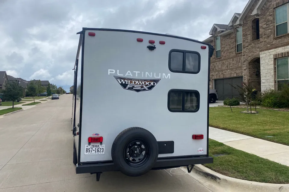 Solomon's Forest River Wildwood platinum Travel Trailer