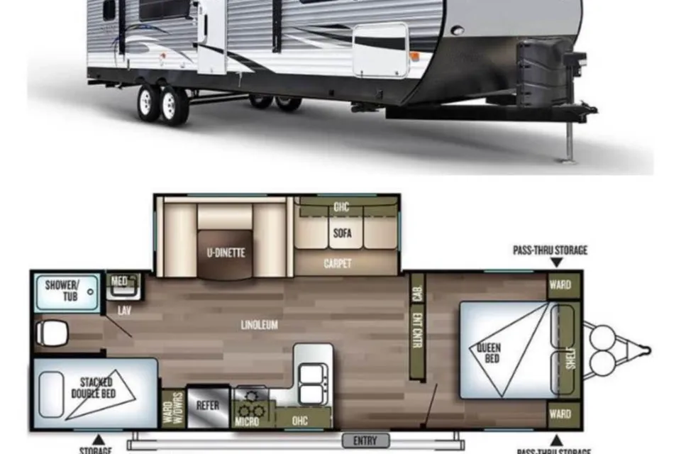 Fadi's Forest River Salem 27DBU Travel Trailer