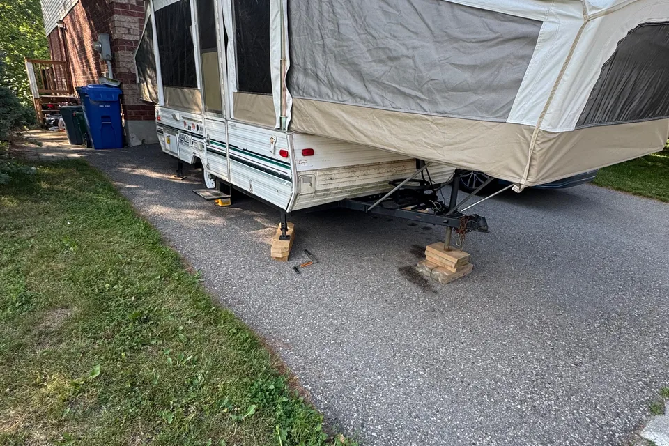 Connor's Jayco . Tent Trailer