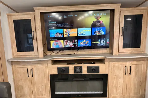 Delivered Modern Mansion on Wheels/ Heartland M-350FLMB Fifth Wheel