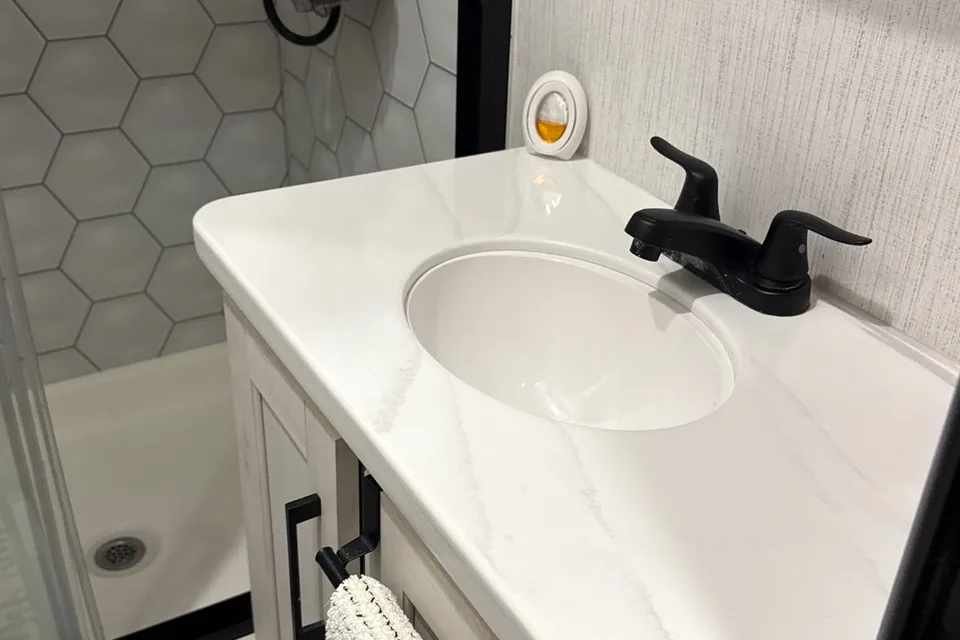 Delivered Modern Mansion on Wheels/ Heartland M-350FLMB Fifth Wheel