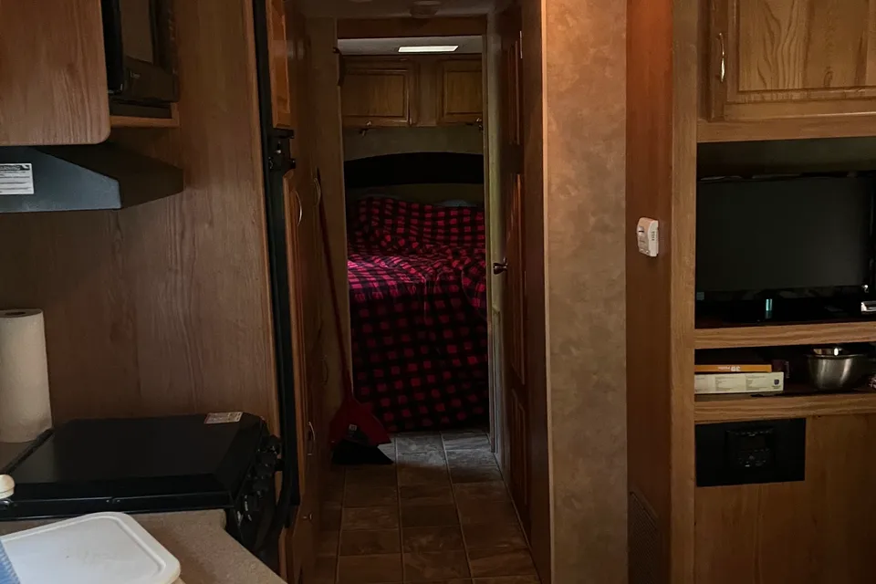 The Red’s Jay Feather Lite Travel Trailer