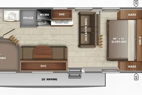 Reeds Jayco Jay Flight Travel Trailer