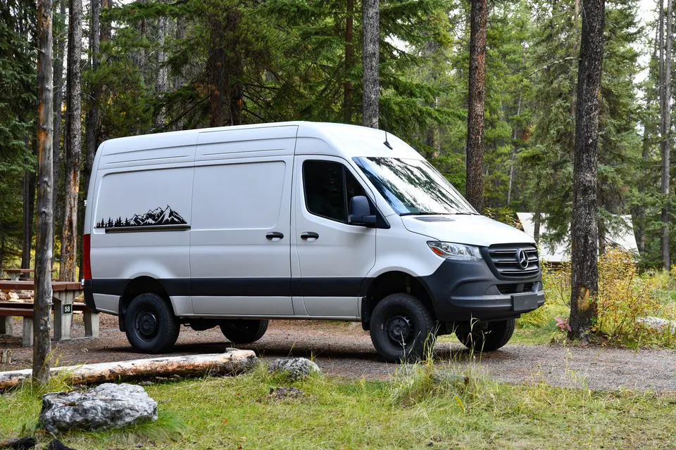 The AWD Alpine Cabin – Winter-Ready 144" High Roof Diesel Sprinter
