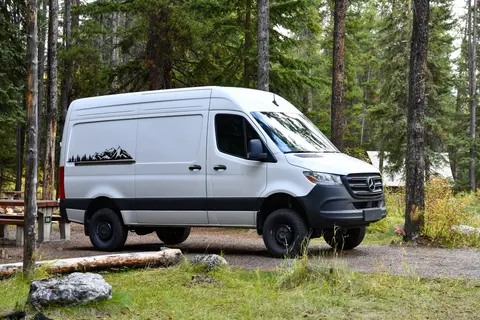 The AWD Alpine Cabin – Winter-Ready 144" High Roof Diesel Sprinter