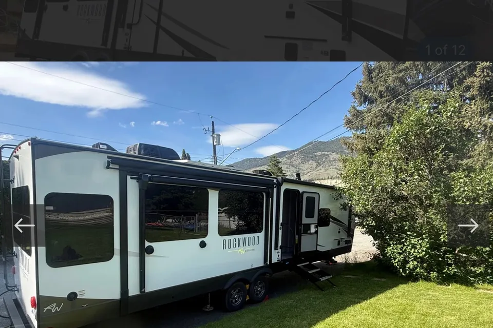 Robert's Forest River Rockwood signature Travel Trailer