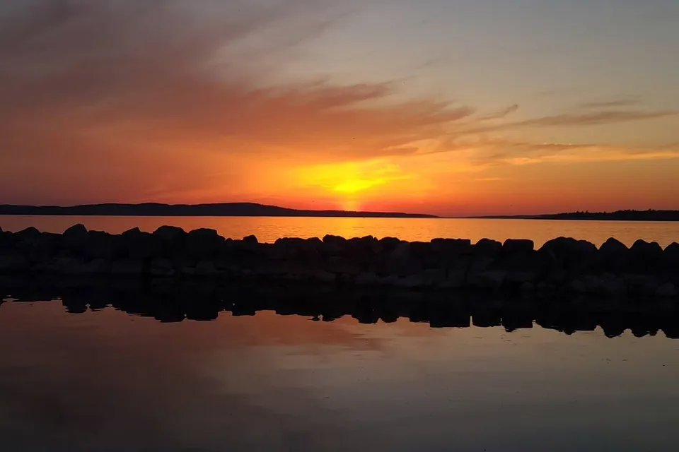 Treelined RV Stay Near Boyne — Fire Pit, S'mores, Dogs Welcome