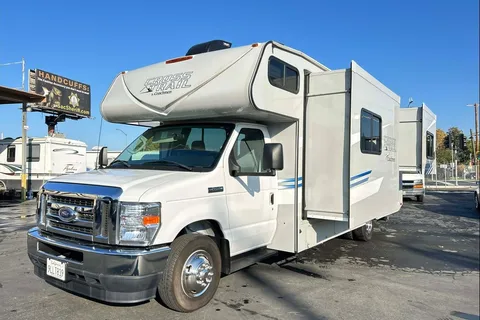 The Modern Family Suite Basecamp Coachmen Cross Trail 26XG Class C Godzilla Engine V8