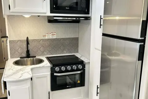 The Modern Family Suite Basecamp Coachmen Cross Trail 26XG Class C Godzilla Engine V8