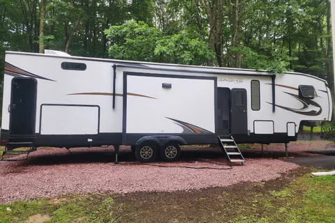 2023 Forest River Sabre 38DBQ Fifth Wheel-"The Weekendator"-Pet Friendly