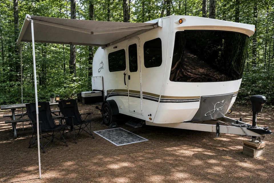 Tyler and Steph's Intech Travel Trailer