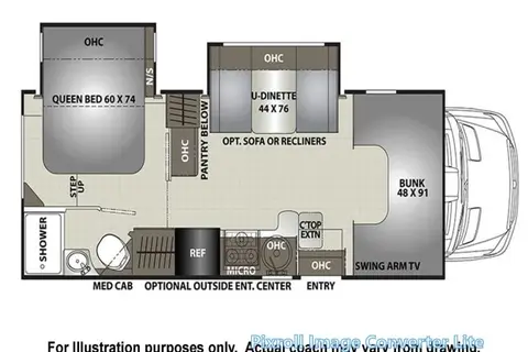 The Silver Star Suite - Double-Slide Deluxe Mercedes Benz Prism 2300DS Exclusive Rental