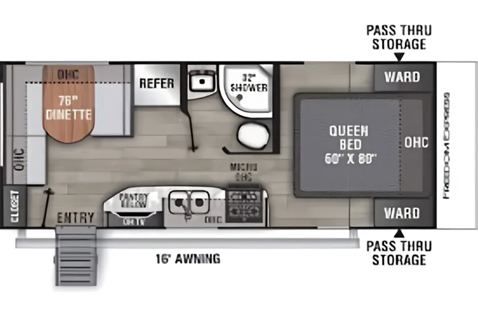 David's Forest River Freedom Express Travel Trailer