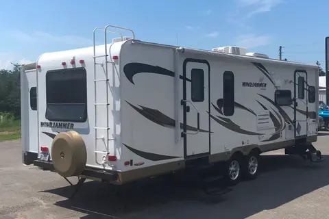 Outstanding Forest River Rockwood 31’ Travel Trailer # 1