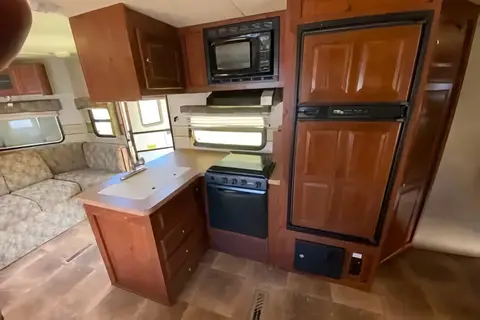 Outstanding Forest River Rockwood 31’ Travel Trailer # 1
