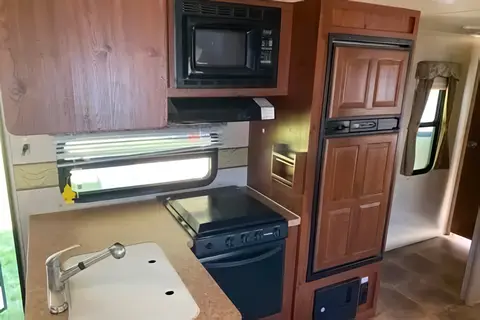 Outstanding Forest River Rockwood 31’ Travel Trailer # 1