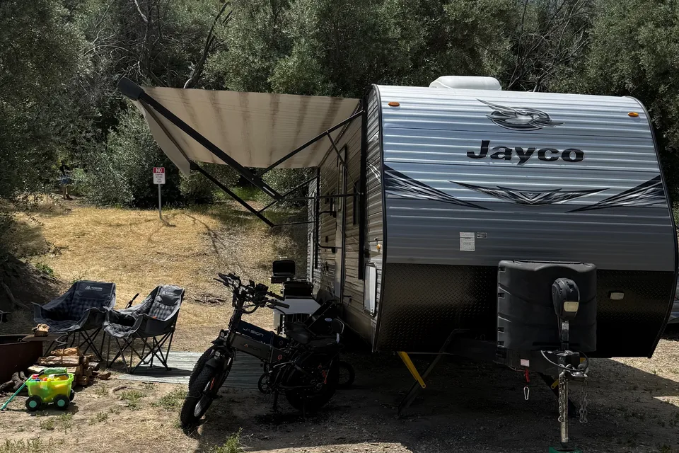 The Berger’s Jayco Jay flight Travel Trailer