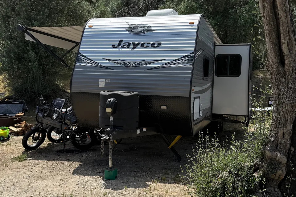 The Berger’s Jayco Jay flight Travel Trailer