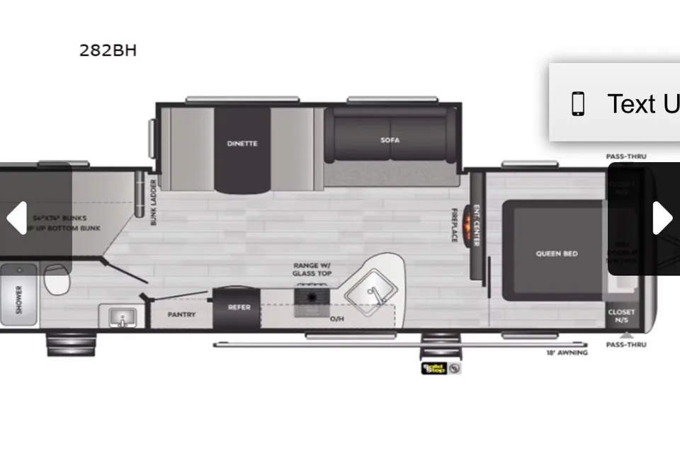 Freddy's Keystone Springdale 282BH Travel Trailer