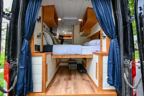 Luxury Camper Van for Camping, Trips & Events- KC Delivery (25 Miles)