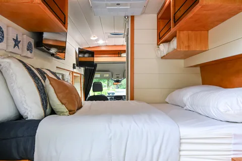 Luxury Camper Van for Camping, Trips & Events- KC Delivery (25 Miles)