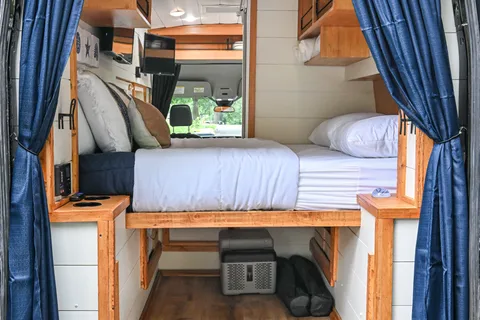 Luxury Camper Van for Camping, Trips & Events- KC Delivery (25 Miles)