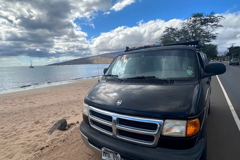 Good vibes Maui Camper Van