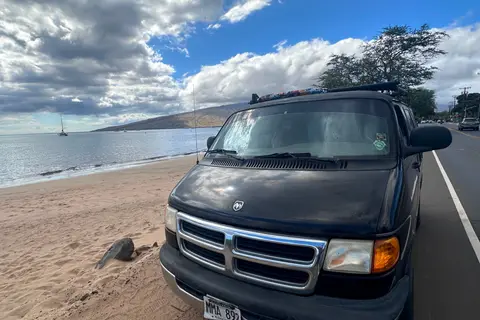 Good vibes Maui Camper Van