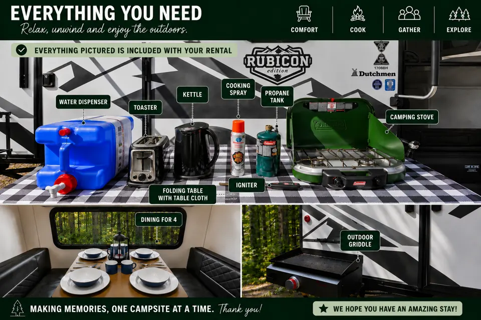 West Coast Express | 2022 Coleman Rubicon | Sleeps 5