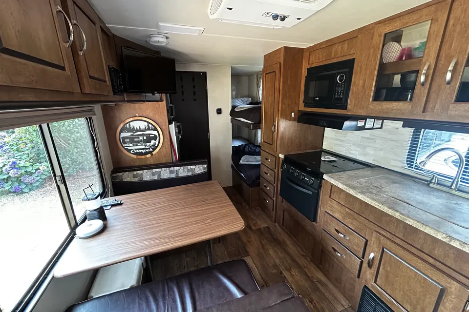 Meg's Wild Wood Bunkhouse Travel Trailer