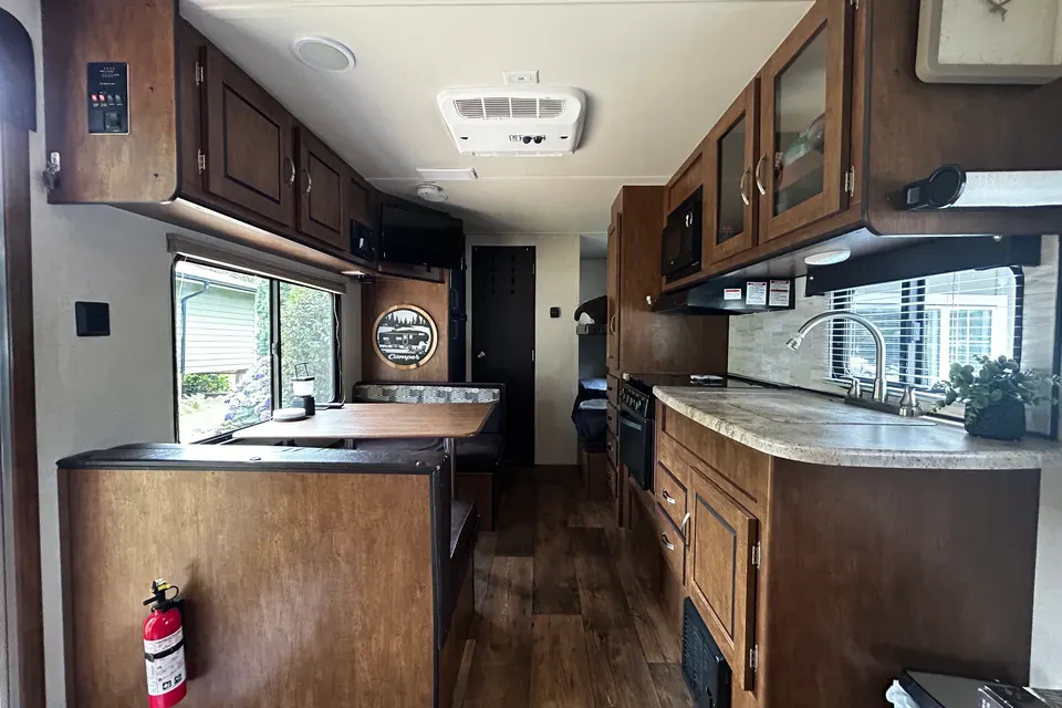 Meg's Wild Wood Bunkhouse Travel Trailer