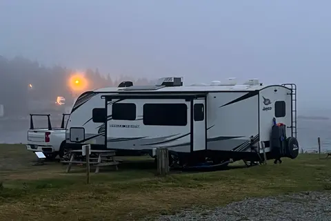 Couples Glamping In Comfort