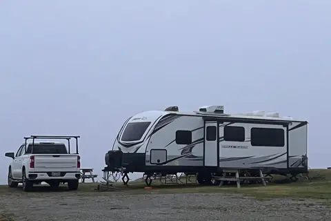 Couples Glamping In Comfort
