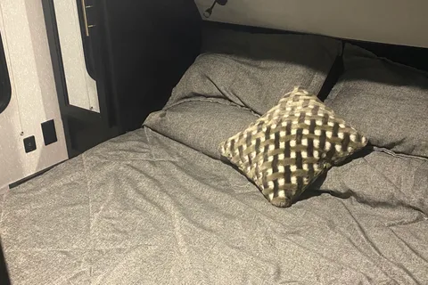 David's Forest River Grey wolf black label Travel Trailer