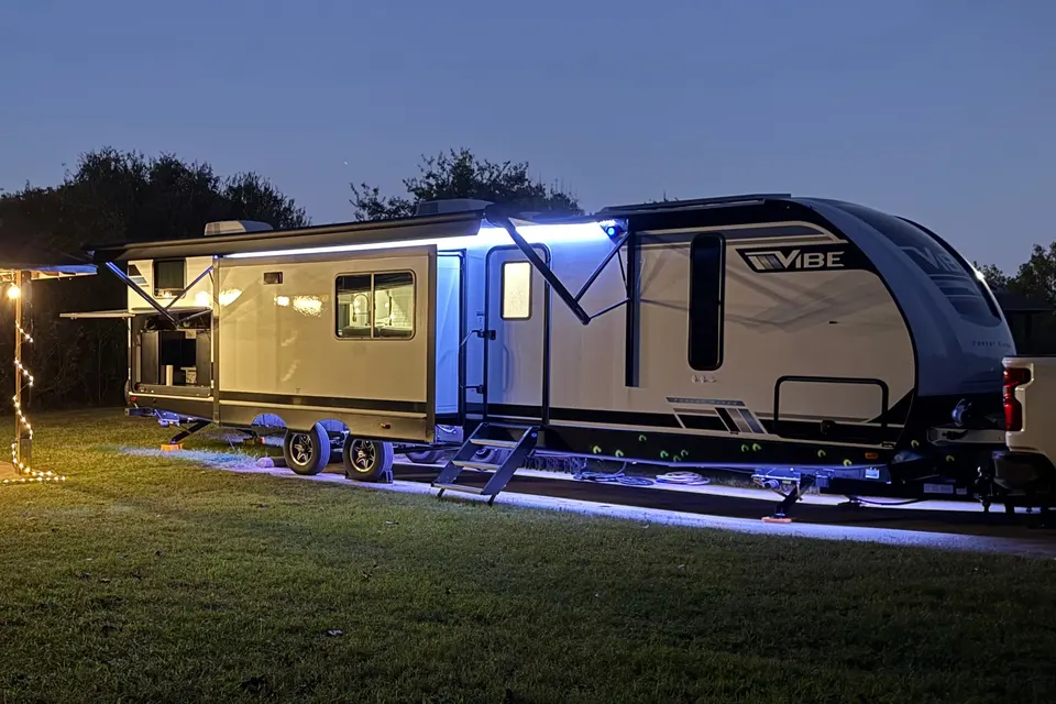 Family Fun Forest River Vibe 34BH Travel Trailer