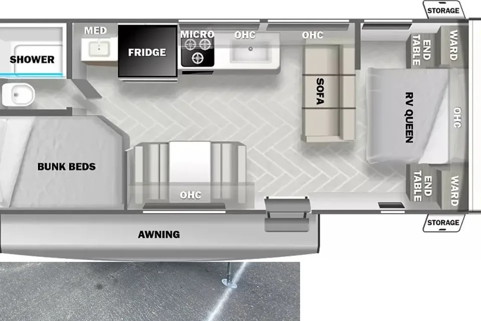 2024 Salem Sleeps 8 With Bunk Beds & Solar!