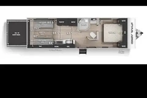 shane's Forest River grey wolf 18RR  Toy Hauler
