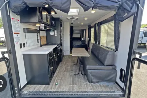 shane's Forest River grey wolf 18RR  Toy Hauler