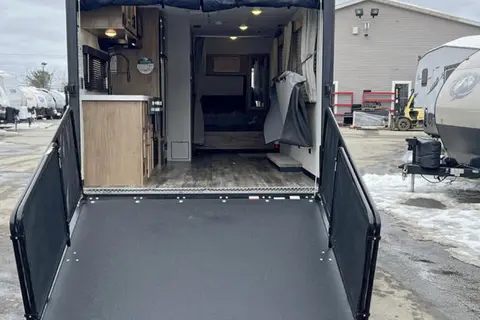 shane's Forest River grey wolf 18RR  Toy Hauler