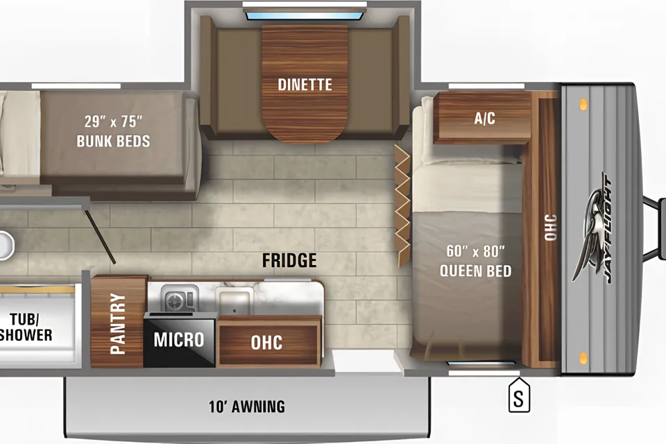 OVRR's Jayco 21ft Solar - sleeps 6, pet friendly, light trailer, tows easy!