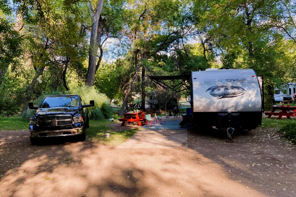 Heather's Forest River Grey Wolf Travel Trailer