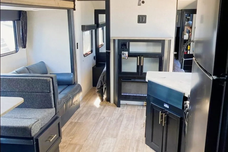 Heather's Forest River Grey Wolf Travel Trailer