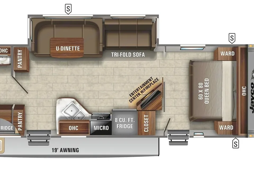 Fireside RV's 2021 Jayco White Hawk 27RB - LMI1125