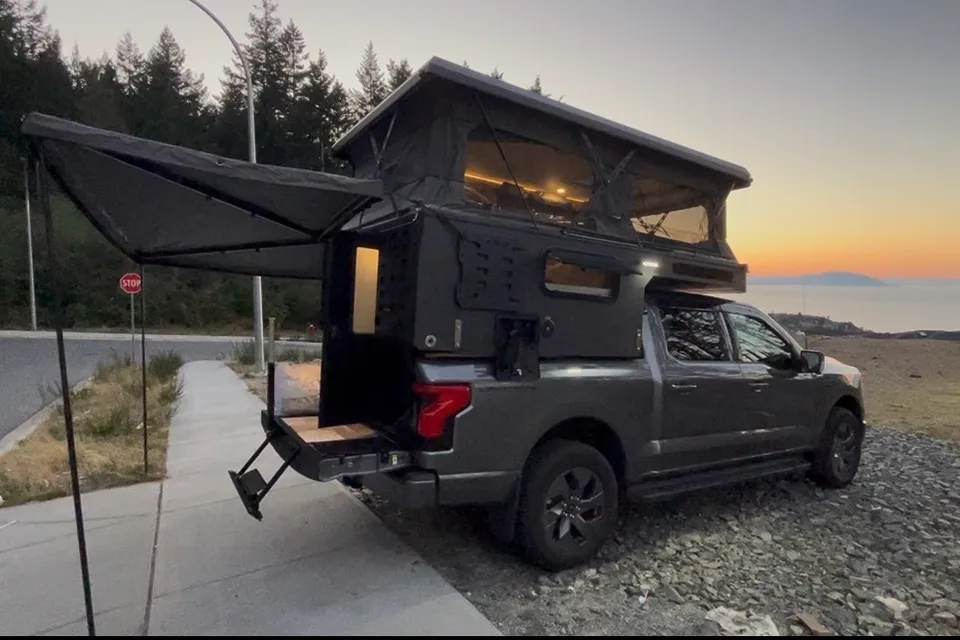 Loft Camper EV Truck