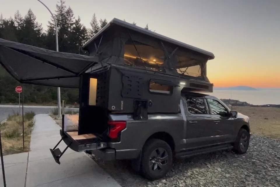 Loft Camper EV Truck